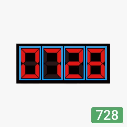 Seven‑segment type